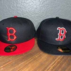 New Era 59Fifty Fitted Boston Red Sox Hats